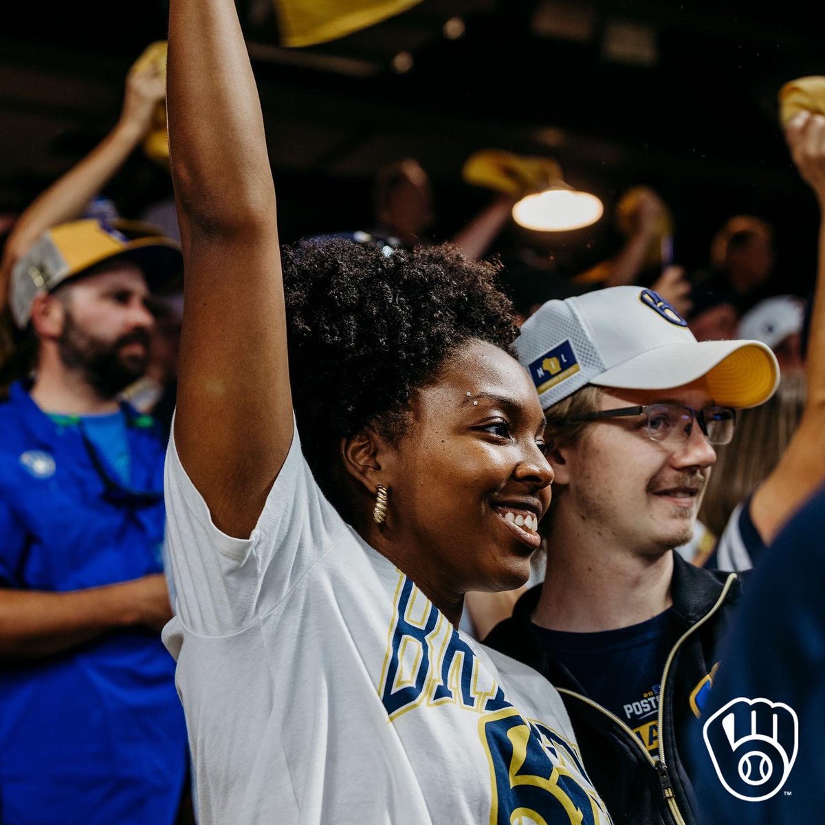 Brewers's tweet photo. We need this same energy today!

#ClawsUpMKE https://t.co/DsmrpIMRtB
