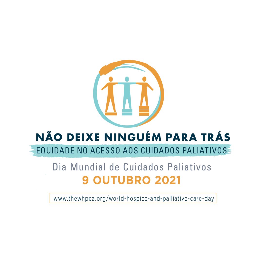 Hoje é o Dia Mundial de Cuidados Paliativos.
A Equipa Intra-Hospitalar de Suporte em Cuidados Paliativos do #CHUC tem orgulho em apoiar a campanha #LeaveNoOneBehind21 #NaoDeixeNinguemParaTras21 e apela à equidade.