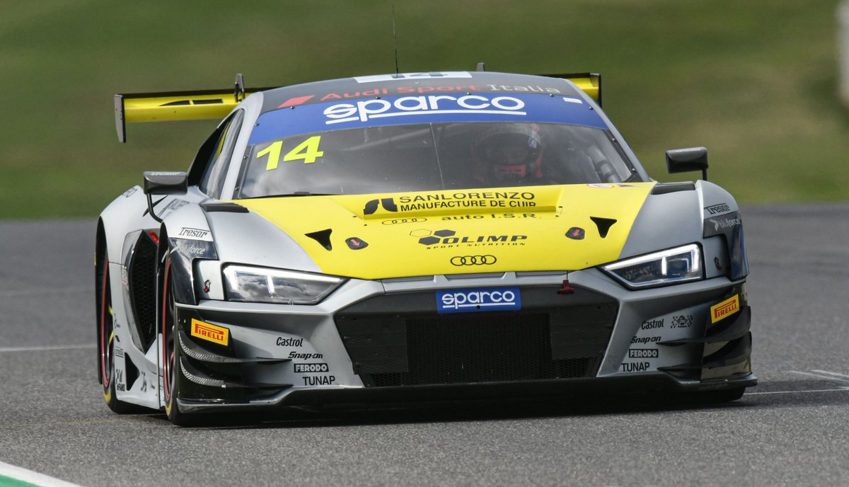 Podium in Italy: <a href="/audisportitalia/">Audi Sport Italia</a> finished runner-up in today's <a href="/CIGranTurismo/">Campionato Italiano Gran Turismo</a> Sprint race at the <a href="/MugelloCircuit/">Mugello Circuit</a>. Drivers <a href="/MancinelliD/">Daniel Mancinelli</a> and <a href="/postiglionevito/">Vito Postiglione</a> were behind the wheel of the #14 Audi R8 LMS.

>> audi.com/GT3

#PerformanceIsAnAttitude #GT3