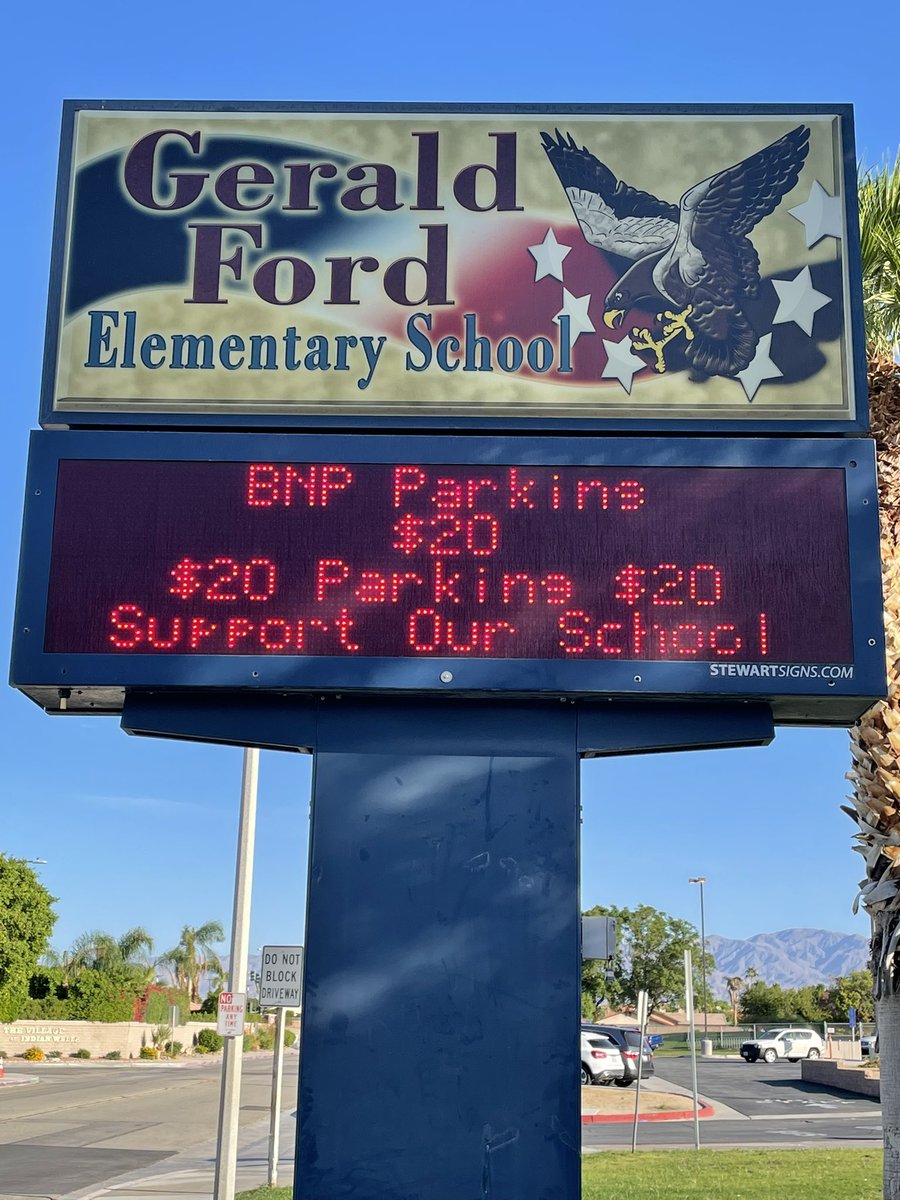 If you’re heading to the <a href="/BNPPARIBASOPEN/">BNP Paribas Open</a> park at our school for $20 and support our music and art program! $20 BNP parking lot fundraiser! #BNPPO21 #BNPParibasOpen #supportourschool #BNP