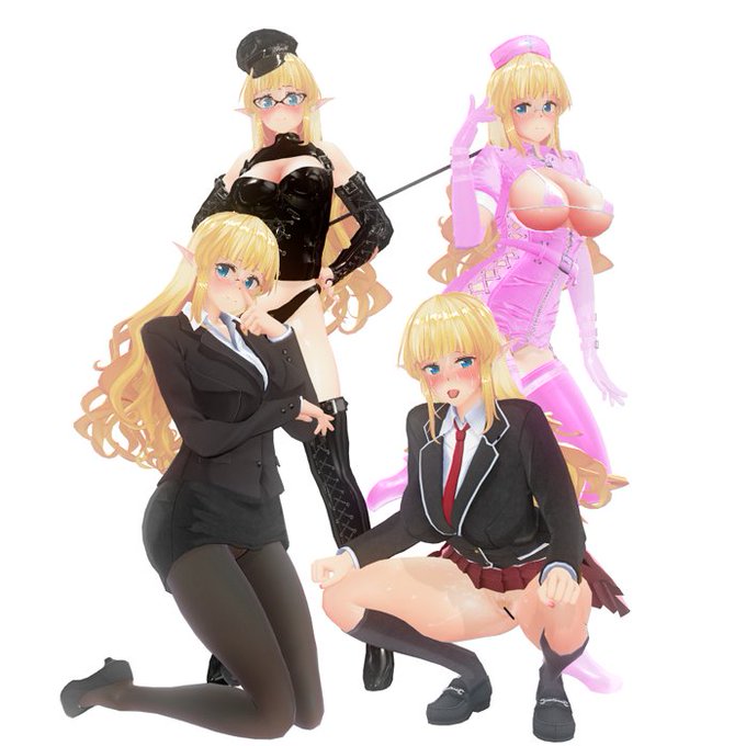 簡単だけどお題箱のエリザのコスプレ詰め合わせ 