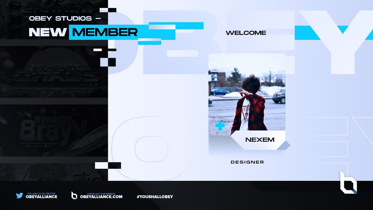 ObeyStudios's tweet photo. Please welcome our newest Designer to Obey Studios!

Obey Nexem: @shadedsummer 

#YouShallObey https://t.co/bBzv2sI8F6