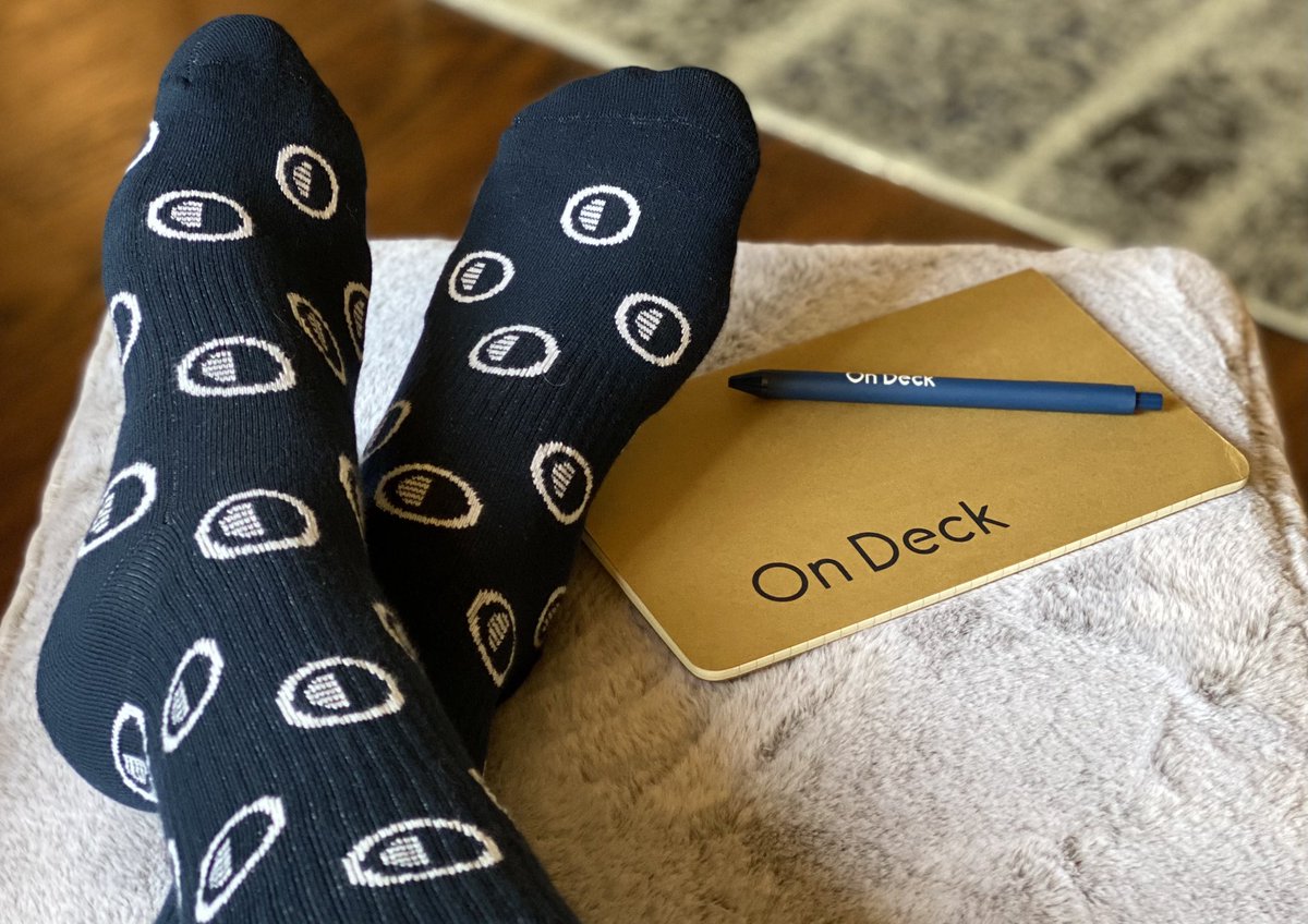 Found the coolest swag on my doorstep this morning — thank you <a href="/beondeck/">On Deck now ODF</a> <a href="/ChahlieTaibi/">Charlie Taibi</a> &amp; the whole On Deck team! Making meaningful connections. Love our Mastermind group! <a href="/phranque/">Frank Albert Coates</a> <a href="/Gus_Education/">Gus Schmedlen, EdD</a> Ethan Fieldman <a href="/marbaji/">Mohannad Arbaji</a> #ODET