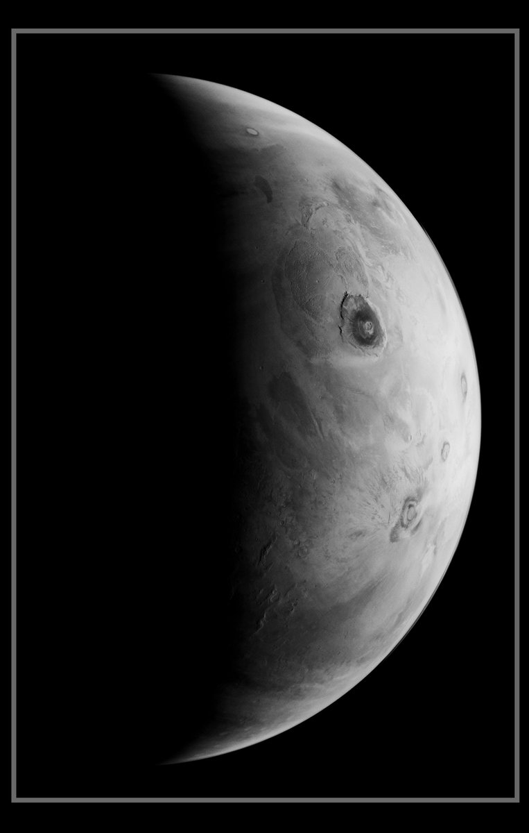 mars_stu's tweet image. The UAE @HopeMarsMission released lots of raw data today. Here&apos;s an image of Mars I made processing some of that info. Credit: HOPE Mars Mission/S Atkinson (1 of 3)