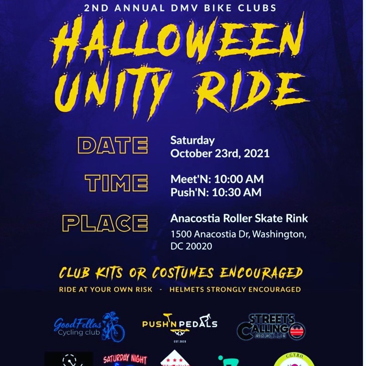 MoniDiop's tweet image. calling all Spooky cyclists!!! Ride with us!! Need a bike??