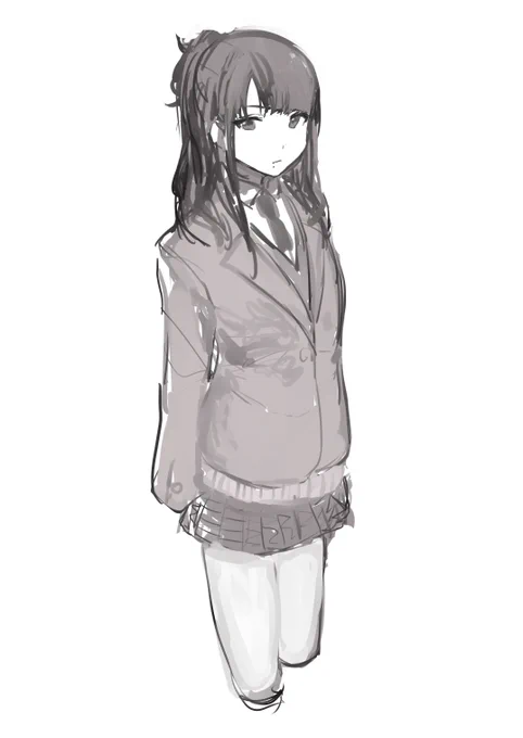 立ってるだけ 
