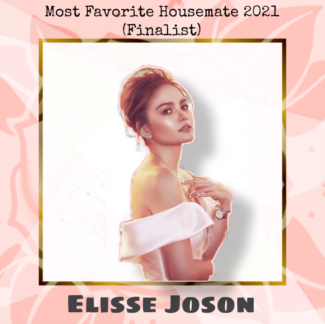 PBBPoll_'s tweet photo. Vote for #ElisseJoson for the ‘Most Favorite Housemate 2021’!!

RT = 3pts
LIKE = 5pts

#PBBPoll https://t.co/EDLuMlVdND