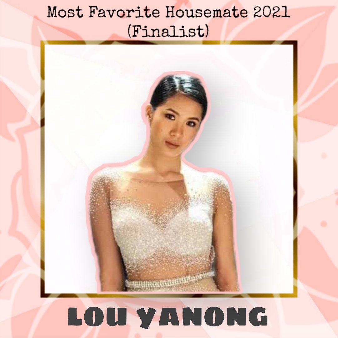 Vote for #LouYanong for the ‘Most Favorite Housemate 2021’!!

RT = 3pts
LIKE = 5pts

#PBBPoll