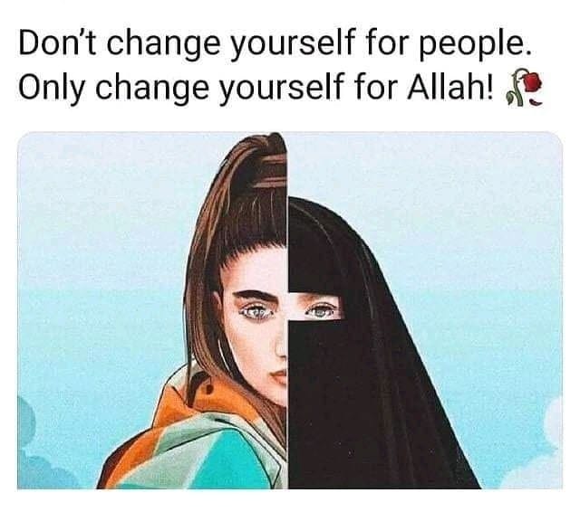 Don't change yourself for people only change yourself for Allah 💕
#Hijab_Gala2021