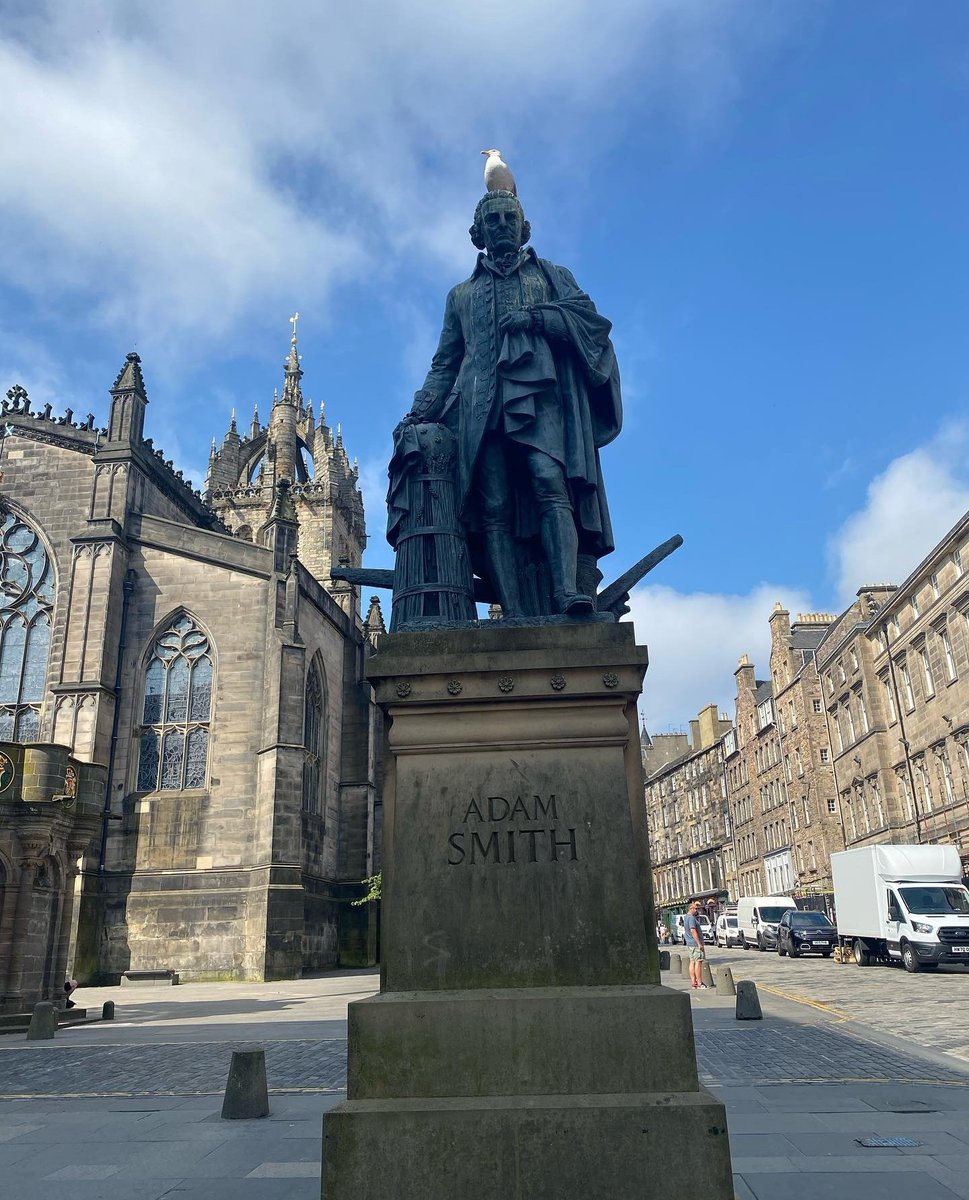 sominscotland's tweet photo. 📸 📙👇The office: We aim to channel the words of #AdamSmith on this new venture from his #TheWealthofNations

"It is not from the benevolence of the butcher, the brewer, or the baker that we expect our dinner, but from their regard to their own interest"

#SomInScotland 🇸🇴🏴󠁧󠁢󠁳󠁣󠁴󠁿 https://t.co/zxNJAlIVAL