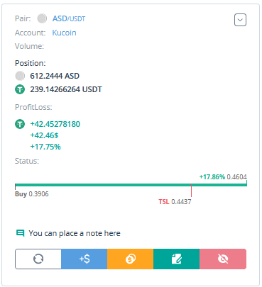 CharlieCryptone's tweet photo. $ASD
Risky trades give better results they say...
I put 25% of my wallet on this call.
I will be making an easy 15% on this (or more, depends when it starts to pullback).

I would like to see it reach $0.50~

#AscendEX #ascendexlisting
#charliecryptone #pumpcall #altcoingems https://t.co/b2Dgp6FHBf