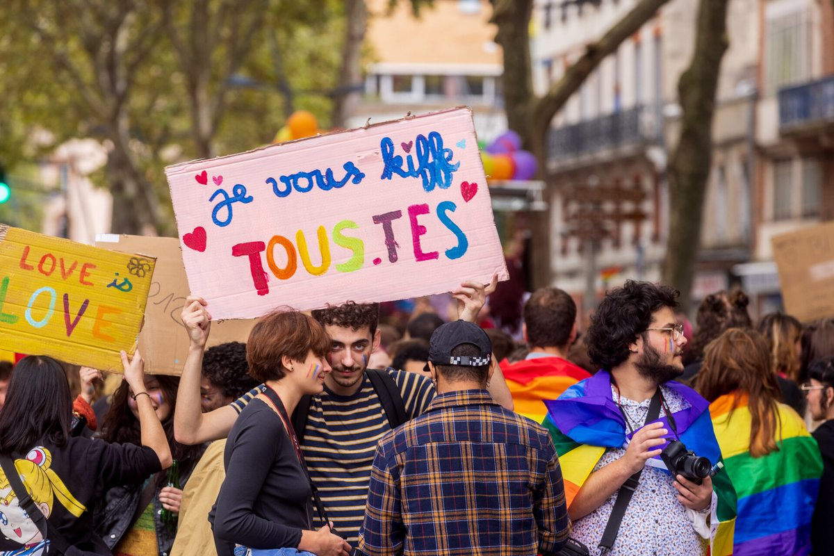 🏳️‍🌈 C'était la 26e #MarcheDesFiertés à #Toulouse et vous étiez très très nombreuses et nombreux ❤️🧡💛💚💙💜

Crédits photos : Patrice Nin. Mairie de Toulouse