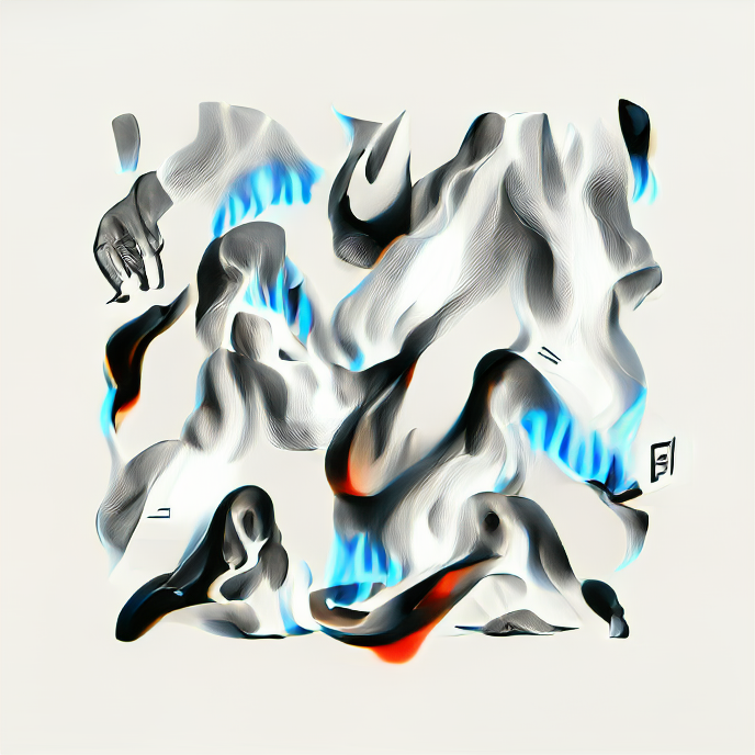 nftadam's tweet photo. On fire by AI.

#aiart #ai #machinelearning #nft #nftdrop #nftdrops #nftcollector #NFTCommunity https://t.co/1OfQsfZWyr