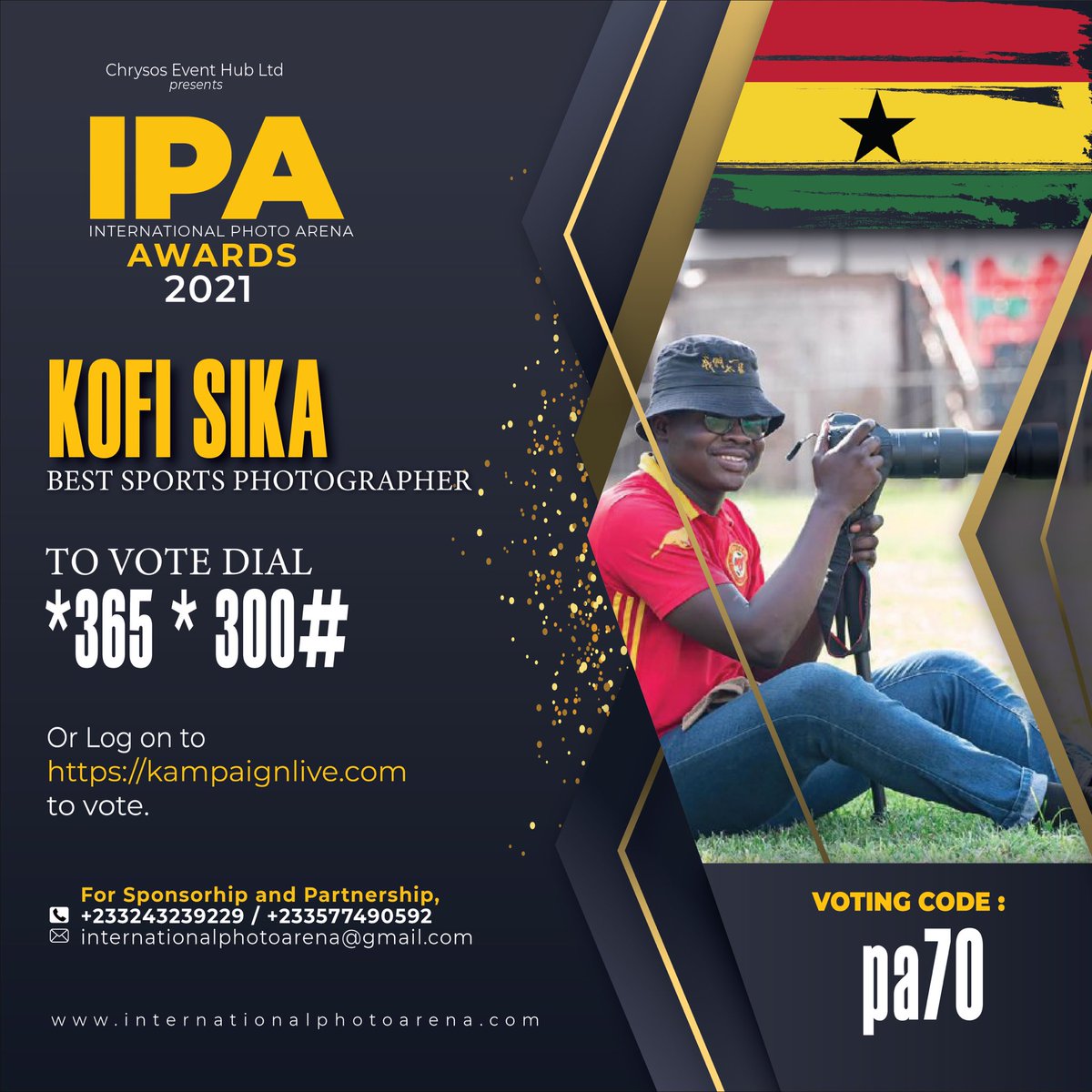 guyguyArmy's tweet photo. Hello fam
here's a summary of how you can vote for me in the
✅ Dail *365*300#
✅ Enter Code pa70
✅ Enter Number of Votes
Or Log on to
https://t.co/tsEcy5sGvF to vote 🗳
Thank you in advance. 🙏
#ipaglobal #ipa_awards #ipa_awards21
#tourism #art #culture #ipaglobaltrend https://t.co/j1ZhqvAqZH