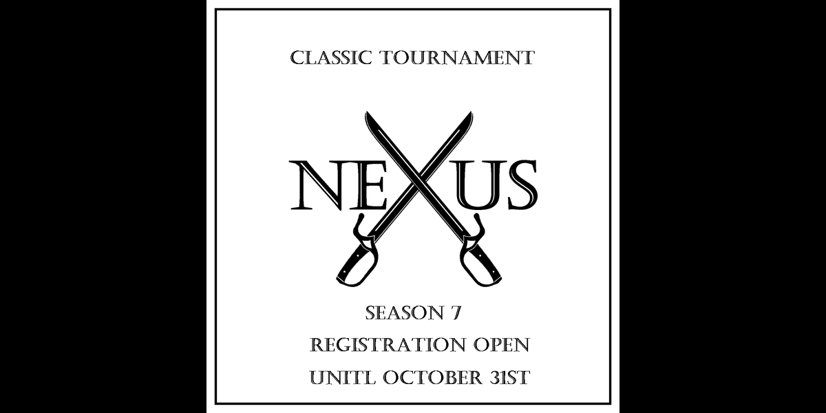 NexusDiplomacy's tweet photo. Nexus is excited to announce the 7th season of its premiere event - The Full Press Tourney. Its slated to start November 4 2021.

Registration is now open and closes Oct 31st 2021. Sign up at the #s7 Registration Channel. https://t.co/UB0zG4bu75