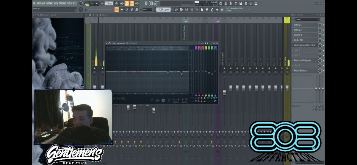 808Diffraction's tweet image. Cooking up finishing the collab with n1ghtmare4 live on twitch!