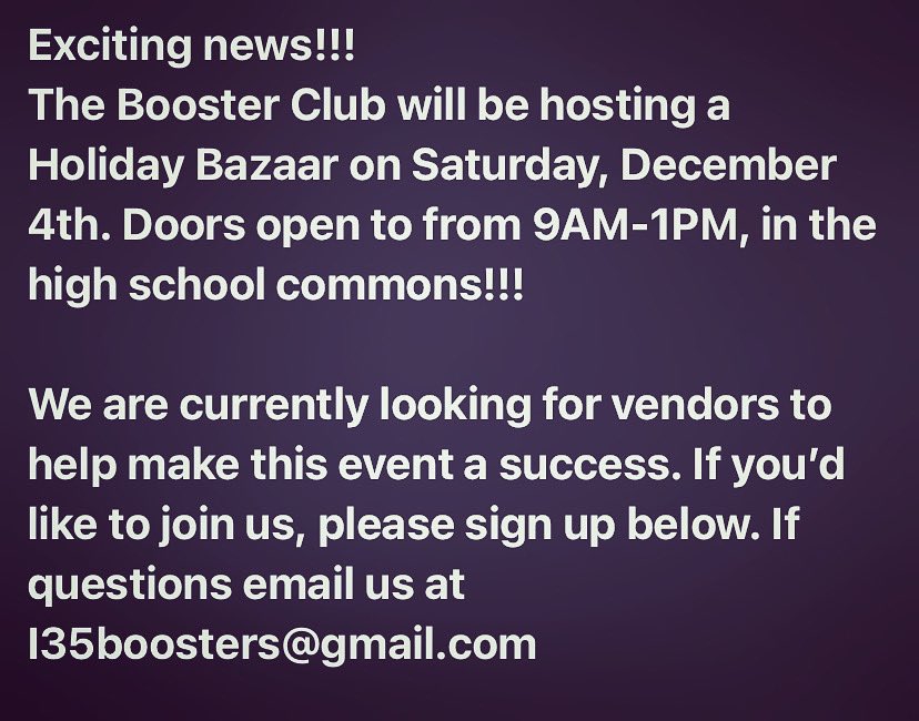 I-35 Booster Club tweet media