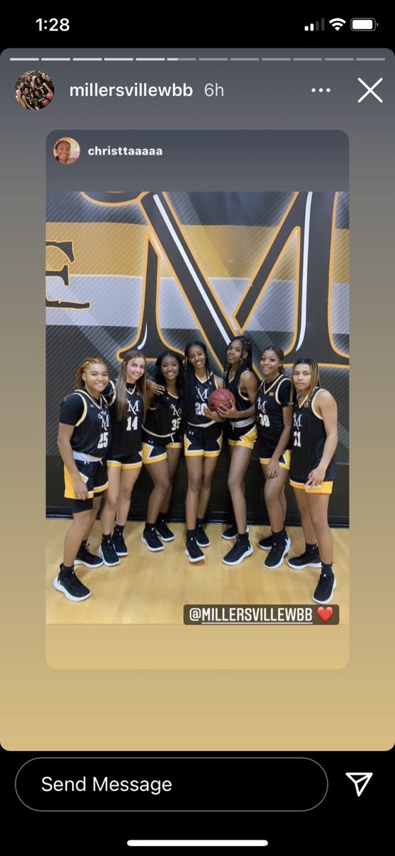 Rodriques_2021's tweet photo. It’s about that time y’all….stay tuned! #hardworkpaysoff #ncaa #millersvillewbb #believeinyourself #gametime #delsontraining https://t.co/5b8kTgHVRc
