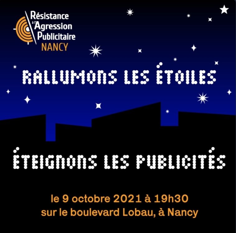 Résistance à l'Agression Publicitaire - Nancy tweet media