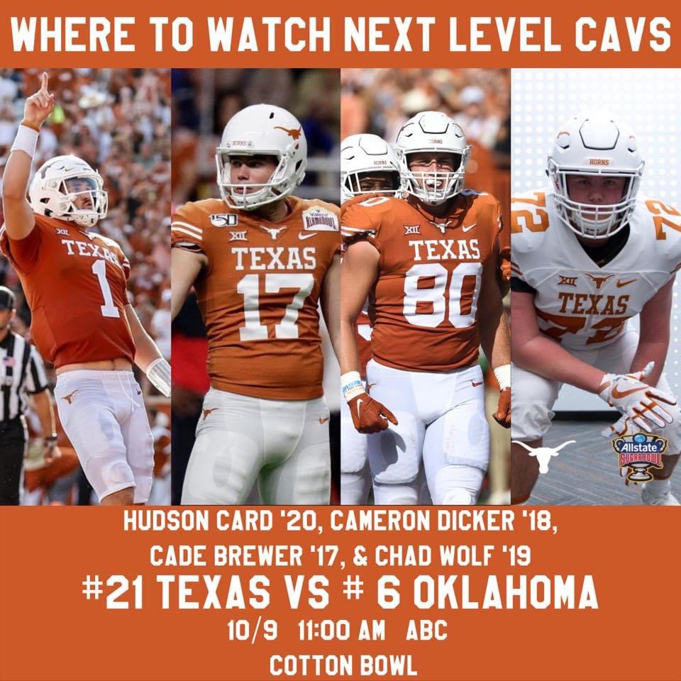 Just pulled in now getting ready to grab a bite and watch some of the Lake Travis Alumni play some next level football with my husbae!!! Let’s gooo Texas!! #Hook’em