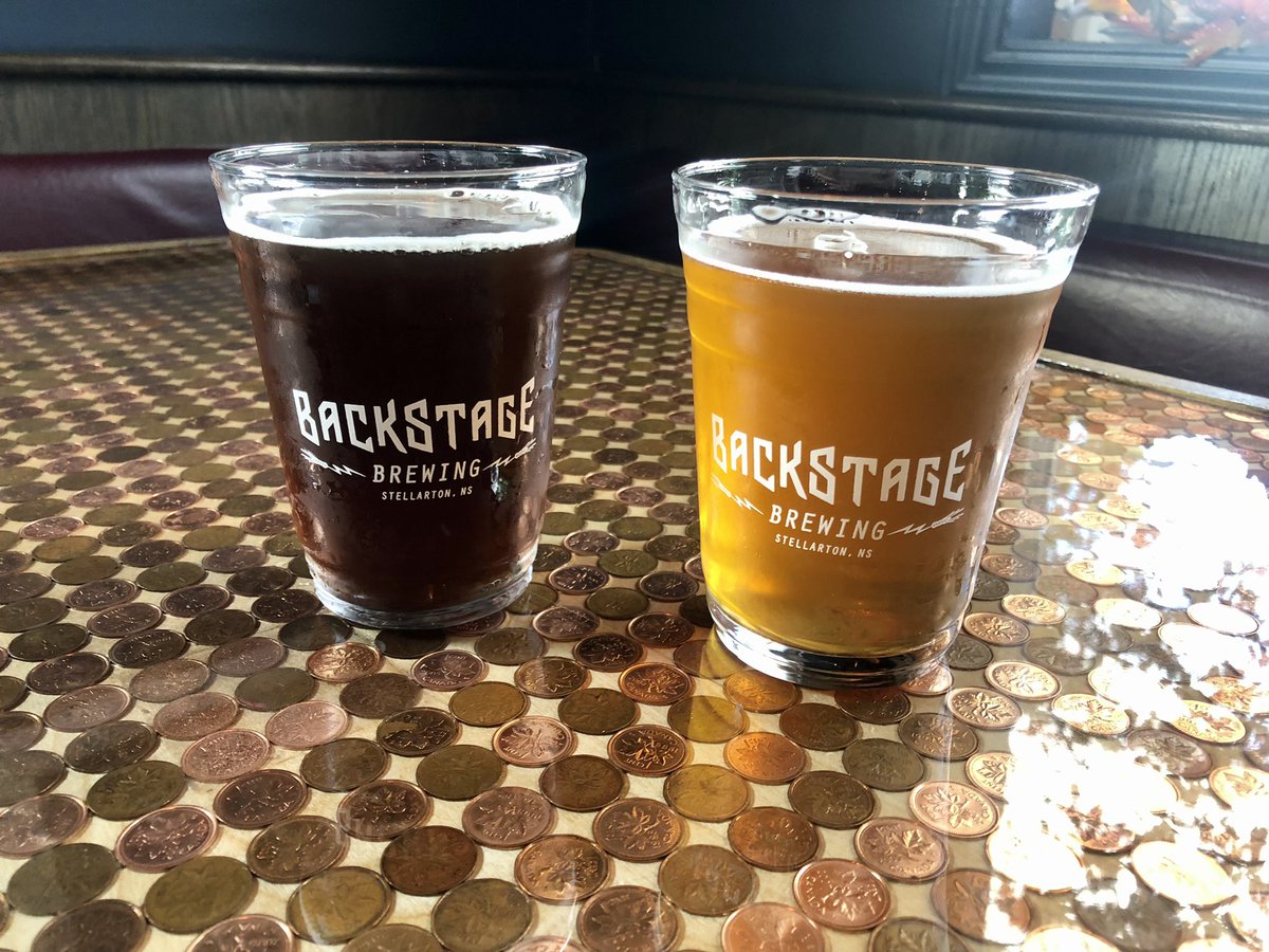 Working on my night moves at Backstage Brewing #paleale #craftbeer It’s fruity and light- perfect for day drinking!