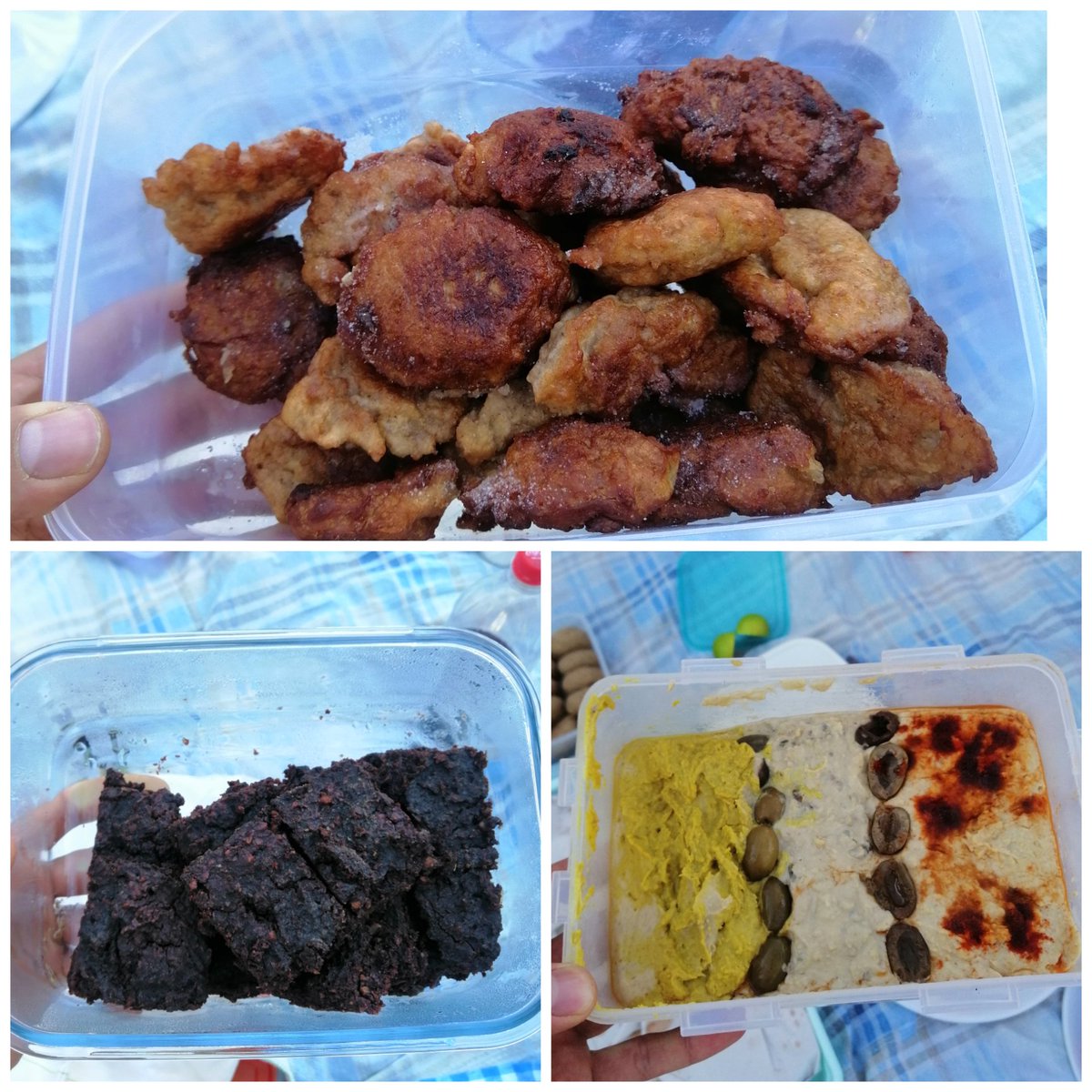 Yalnız bayaa iyi yedik 😋
🌱💛💚 #veganpiknik