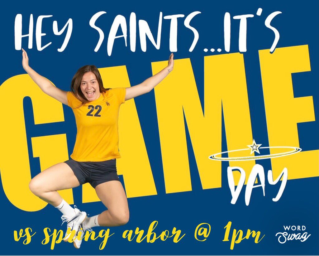 SHU_WomensVB's tweet photo. GAME DAY!! 👊🏼

#GoSaints #FeartheHalo #BAABWC 🏐💙💫 https://t.co/Xxxijmutix