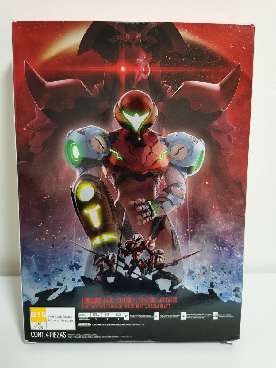 JazzLuxus's tweet photo. Acaba de llegar papá Amazon México con mi #MetroidDreadSpecialEdition 😍

Ya no puedo esperar por comenzar a jugar este juegazo, dicen que es el mejor Metroid que salido y posible candidato a juego del año, ya veremos que tal 🤓 🎮 #MetroidDread #NintendoSwitch https://t.co/SJ3LvqbJTn