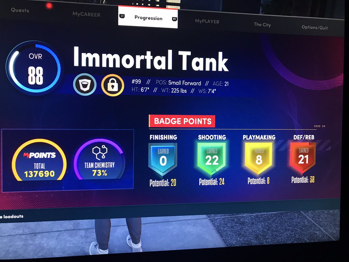 Shoutout to <a href="/uhhTank/">🦋</a> for letting me go crazy on his new build! ✅ <a href="/WhosNext2K/">🔱WN🔱</a> <a href="/KtUno_/">🔱LEGEND KT🔱</a>