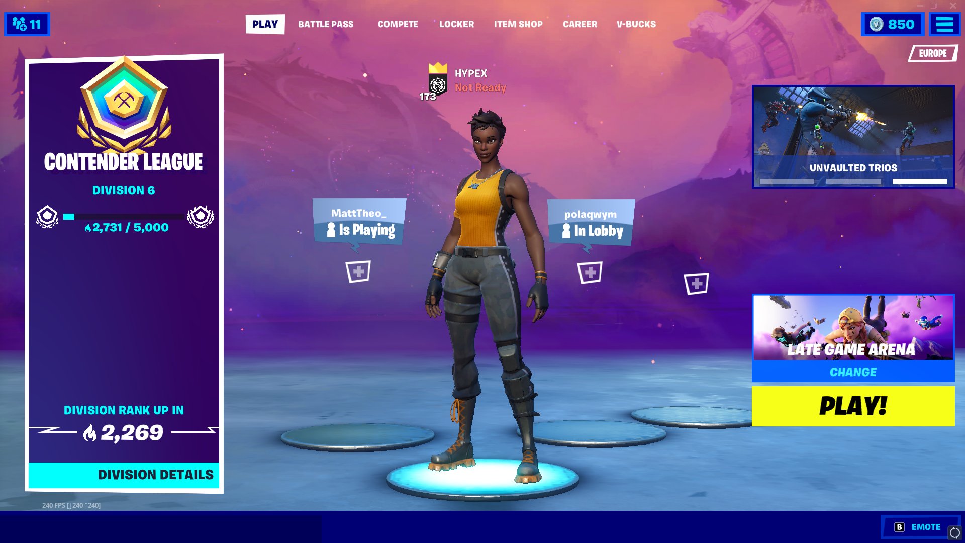 Hypex Season 7 8 Are So Good But The Late Game Arena Mode Is The Most Fun I Ve Had On Fortnite In A While Especially Trios T Co Fzo2pgeskl Twitter