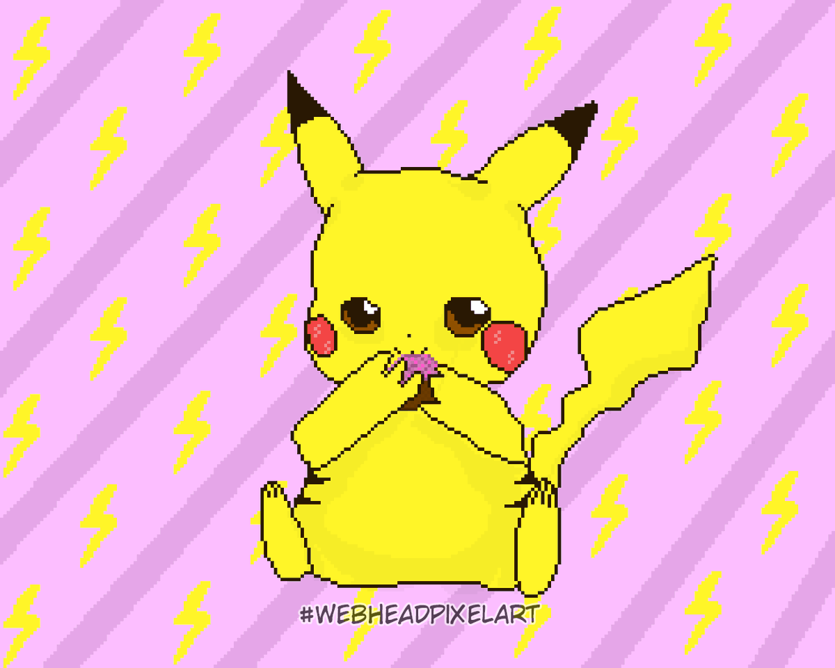 webheadpixelart's tweet photo. Pikachu eating a cupcake

#pixelart #pikachu #pokemon https://t.co/RzcpZn1VLg
