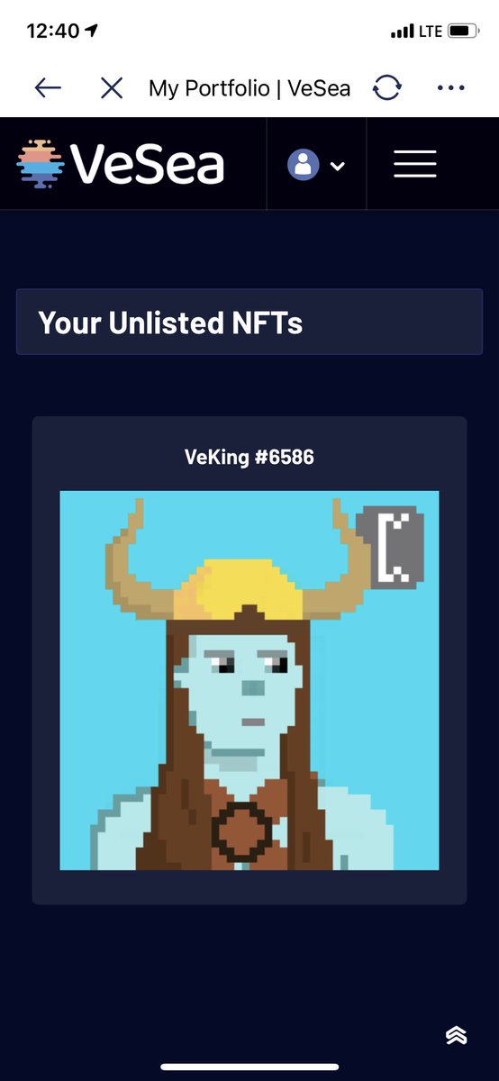 0xPenquin's tweet photo. @VeKingsNFT got mine!! #NFT #VeChain #VeFam https://t.co/Ul2voA5TOb