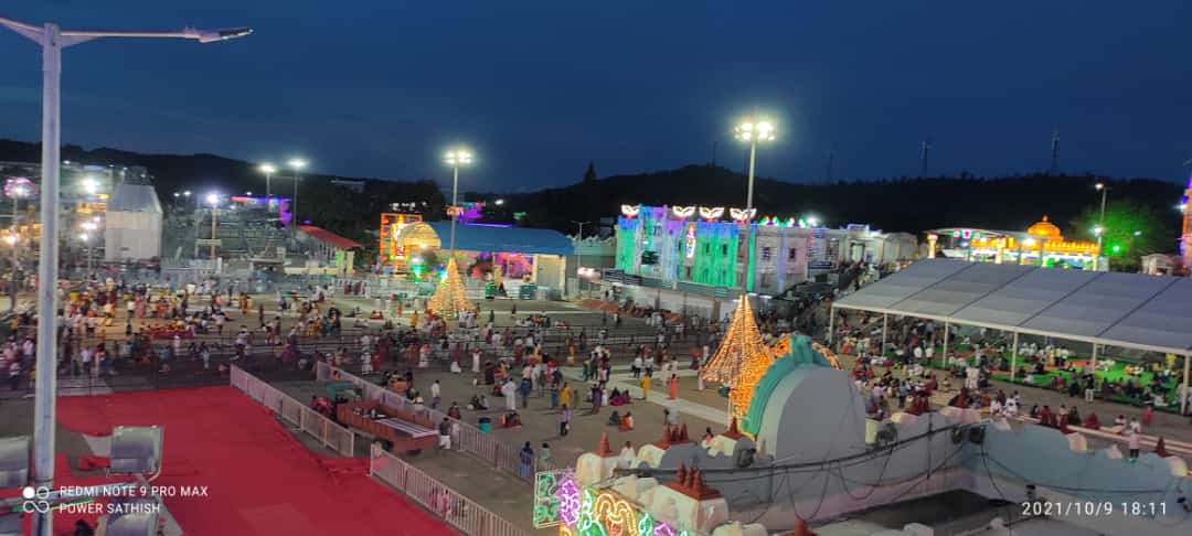 GoTirupati's tweet photo. Now at Tirumala https://t.co/KWh5WywQog