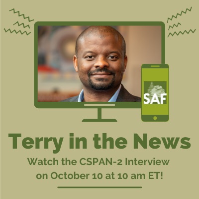 Society of American Foresters (@foresters) on Twitter photo 📣Mark your calendar: Tomorrow (10/10) at 10 am ET on C-SPAN 2, <a href="/SafCeo/">Terry Baker SAF CEO</a> Terry Baker interviews journalist and author <a href="/lizziejohnsonnn/">lizzie johnson</a> about California’s 2018 Camp Fire. Be sure to bookmark/save the link to watch on your computer or mobile device! 💻 🔥📲
c-span.org/video/?513934-… 📣Mark your calendar: Tomorrow (10/10) at 10 am ET on C-SPAN 2, <a href="/SafCeo/">Terry Baker SAF CEO</a> Terry Baker interviews journalist and author <a href="/lizziejohnsonnn/">lizzie johnson</a> about California’s 2018 Camp Fire. Be sure to bookmark/save the link to watch on your computer or mobile device! 💻 🔥📲
c-span.org/video/?513934-…
