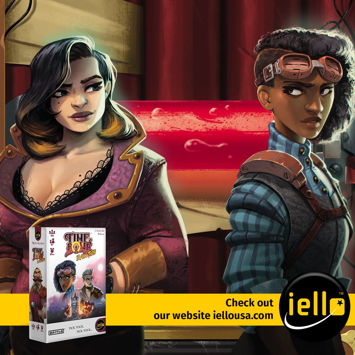 Time Bomb Evolution is a fun deduction and bluffing game!

👉Check out our website: bit.ly/2Yl4yJy