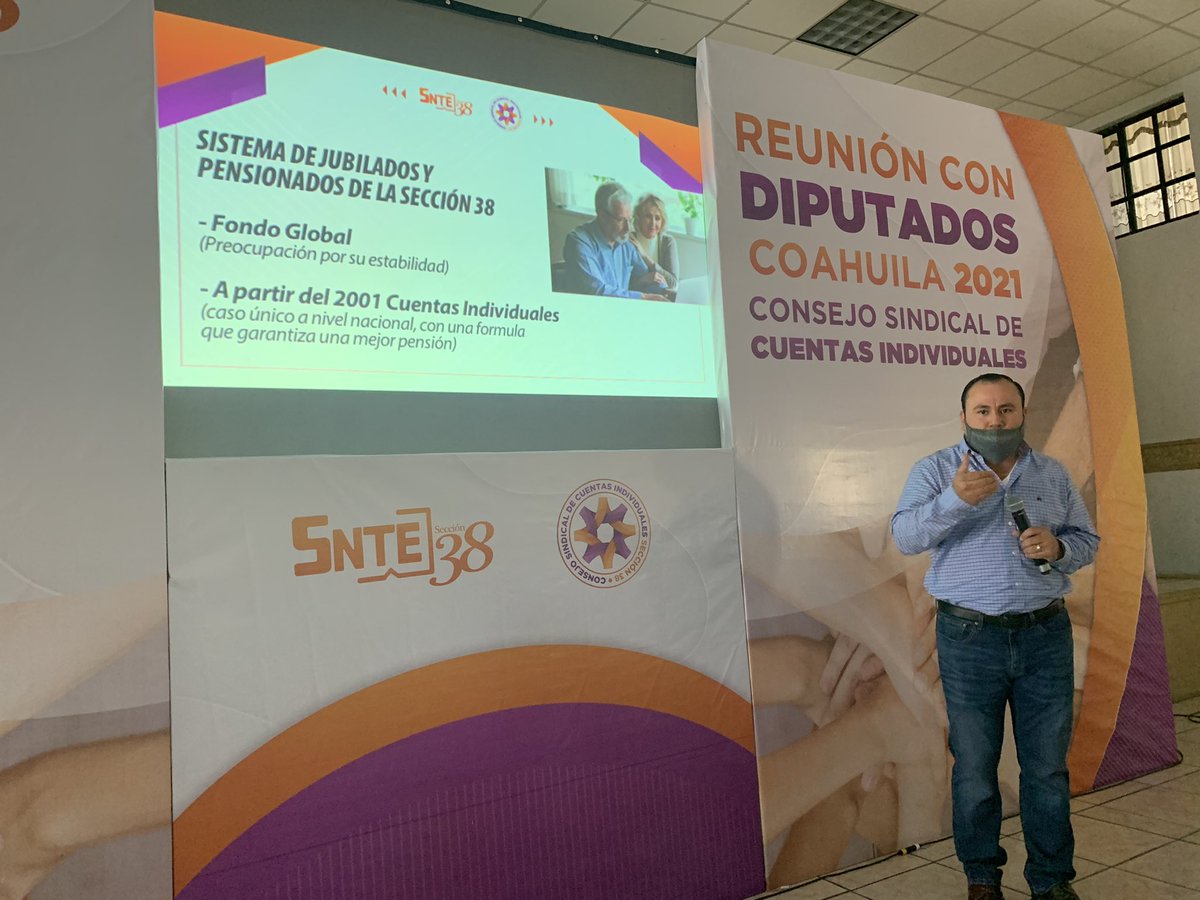 SergioARmzM38's tweet photo. En la primera reunión del Consejo Sindical de Cuentas Individuales con Diputados y Diputadas de la Región Sureste en la ruta de conseguir mejoras a la expectativa pensionaria de las agremiadas y agremiados a nuestra #Seccion38 del #SNTE @almova730 @marthaloeraa @xicotencatl38 https://t.co/sne4n4vyNe