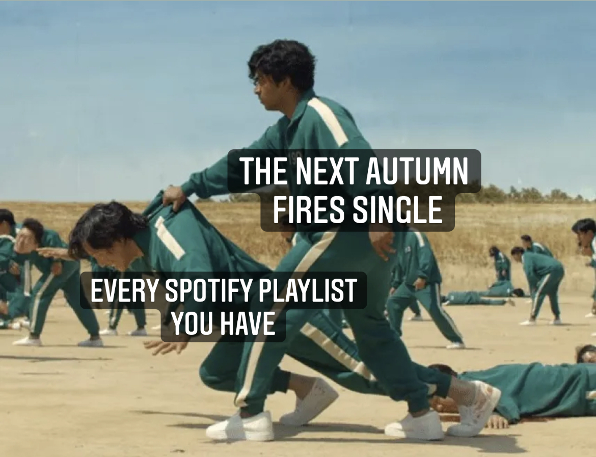 Who's ready for some new Autumn Fires?💀🌼

#SquidGame #NewMusic #SquidGamememes