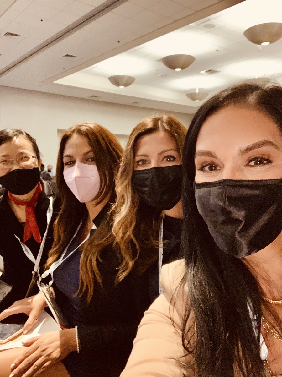 alifitmd's tweet image. Power-play of Regional Anesthesiologists.  Happy to be together again ladies ❤️ #ASA2021 #anesthesiology #asra 
@jinlei_li @alifitmd @HoltzMaggie @Nadia_Hdz_MD