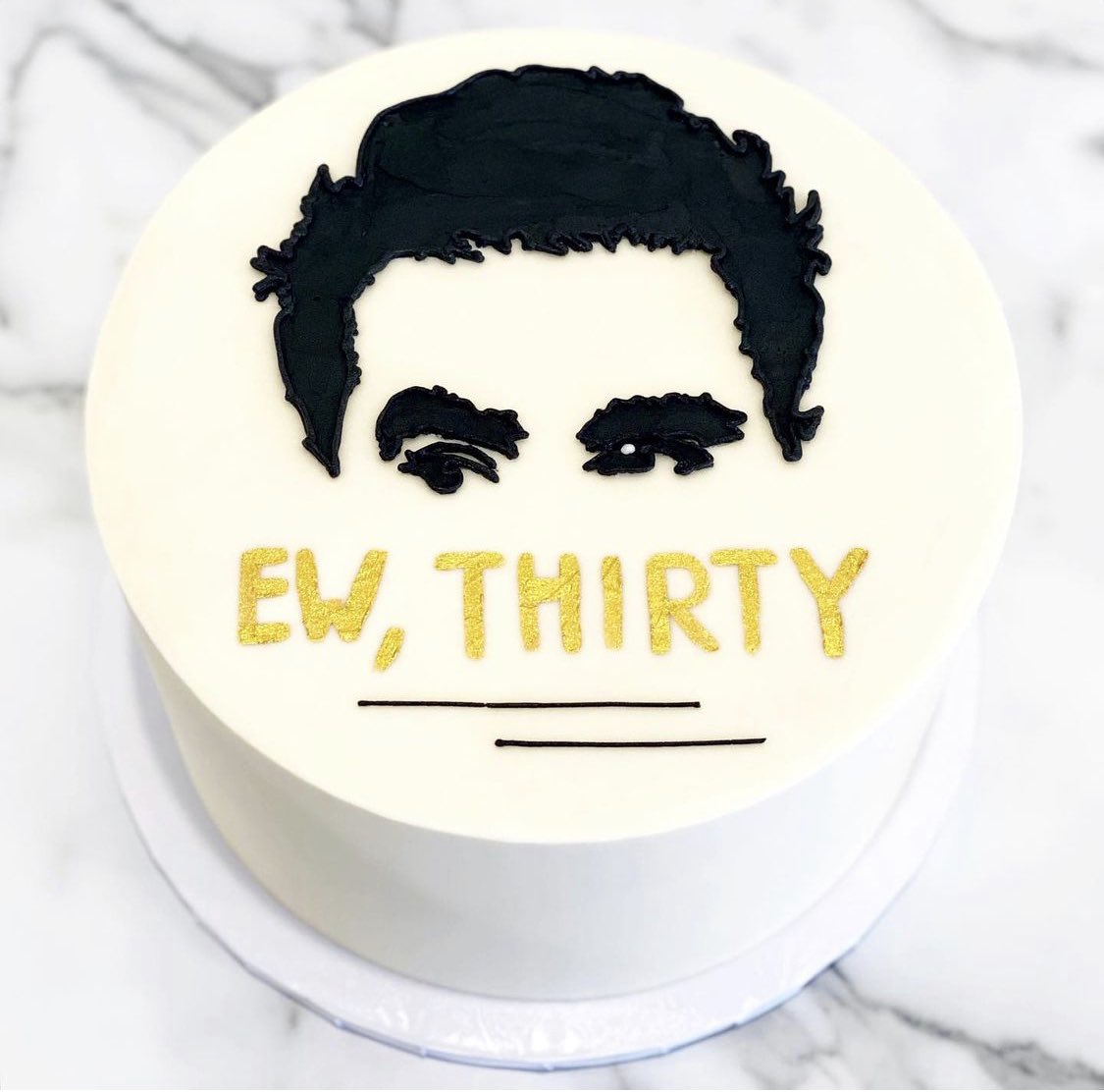 Ew, David!

Buttercream cake inspired by <a href="/SchittsCreek/">Schitt's Creek</a>