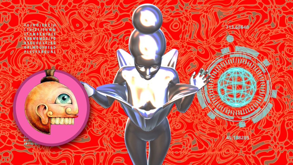 🤠"PeepShow" (detail), Smackman working hard to keep the space visually safe! Coming in November...
#NFT #Cryptoart #raredigitalart #digitalart #reinhardschmid