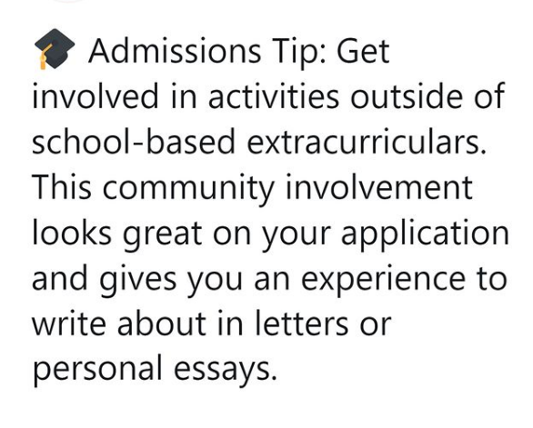 Top_scholars101's tweet photo. If you're in high school, now is the perfect time to get started on those extra activities that will look amazing on college and university applications! 👌#illinoisinstituteoftechnology #universityofcalifornia #coloradosprings #MCLA #uofu #wilfridlaurieruniversity https://t.co/mwgUqhIigh