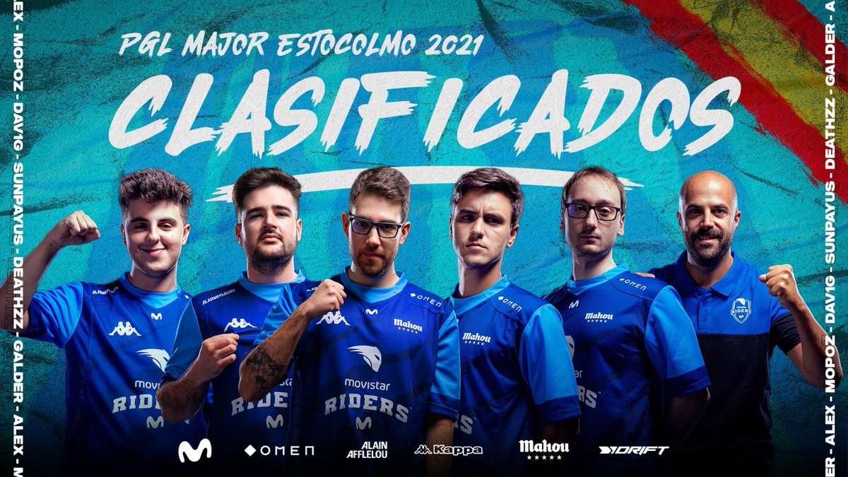 ¡SOÑAMOS, Y LO LOGRAMOS! Somos el primer equipo español en llegar a un major 🌊🇪🇸

#SomosMovistarRiders #Riders5Estrellas