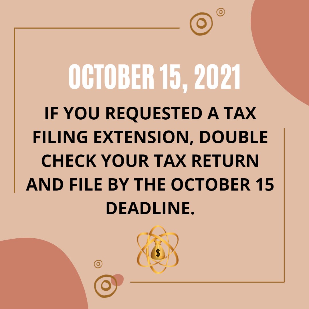 IRS Tax filing extension due by October 15. If you still owe, pay as much as possible to reduce interest and penalties.

IRS E-file and free file are excellent filing options and are still available. 

#irs #taxfiling #taxextensions #taxextensiondeadline #taxextension2020 #taxtip