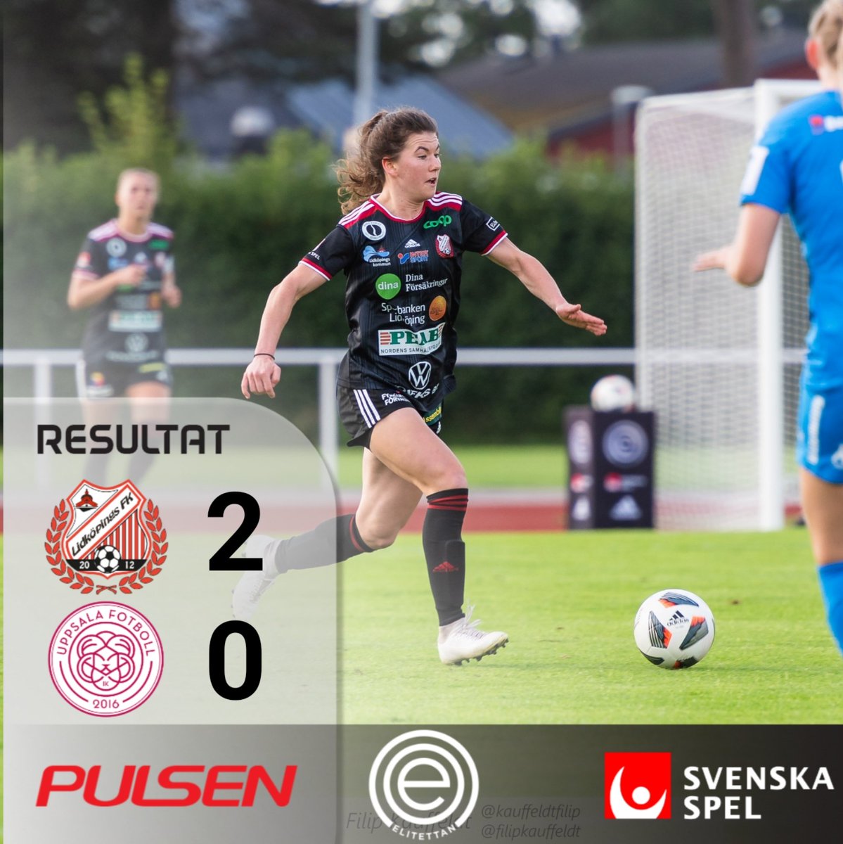 Tre härliga poäng in på kontot!!
⚽️ Dorothea Greulich 
⚽️ Lisa Pechersky