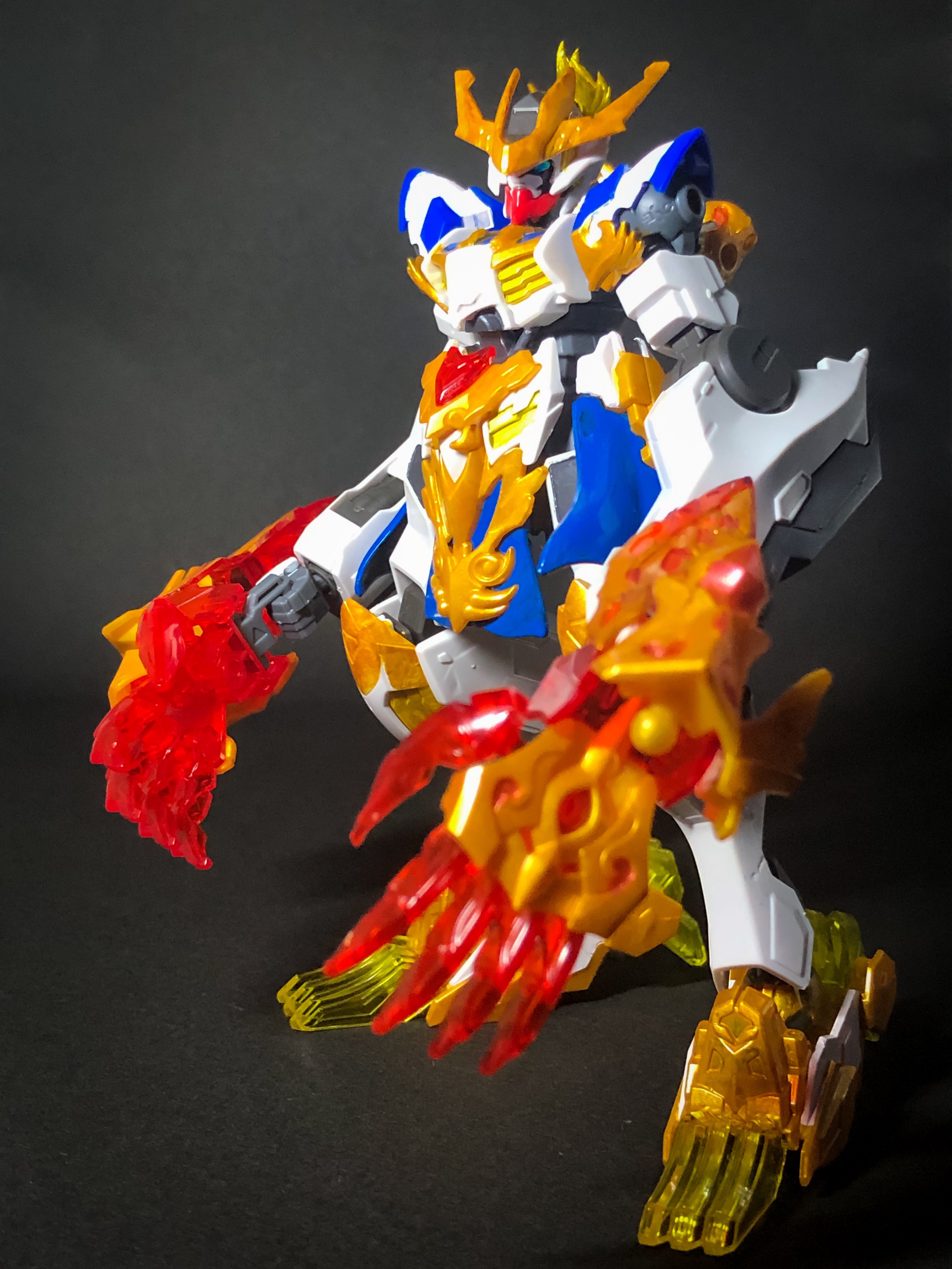 ノブタローmk Sdgw Sdガンダムワールド 悟空ガンダムバルバトス 完成しました 悟空の演者がバルバトス だったらというifです Sd リアルに差し替えで変化可能 使用キットは馬超ガンダムバルバトス Hgガンダムバルバトスルプスレクス 悟空