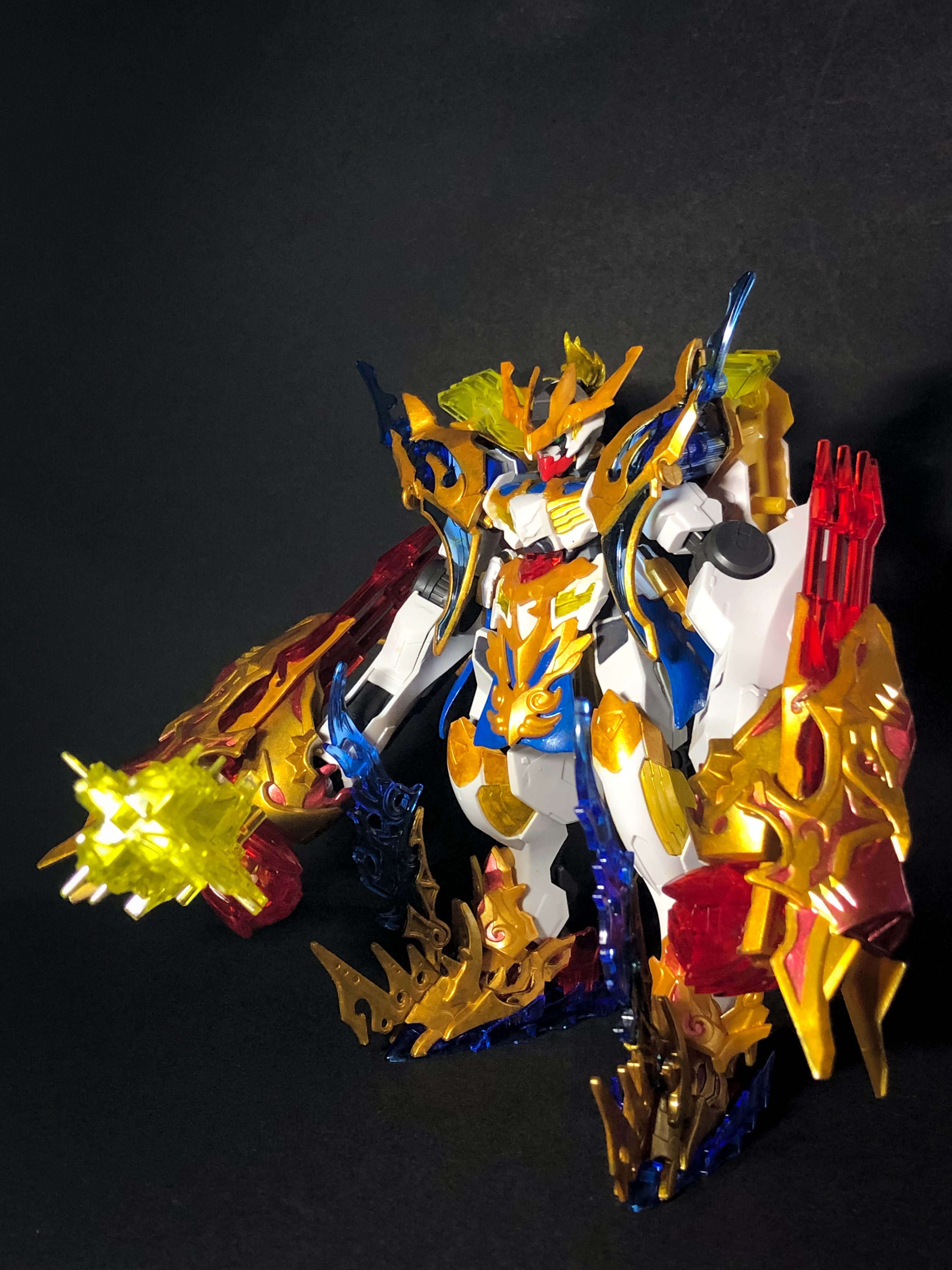 ノブタローmk Sdgw Sdガンダムワールド 悟空ガンダムバルバトス 完成しました 悟空の演者がバルバトス だったらというifです Sd リアルに差し替えで変化可能 使用キットは馬超ガンダムバルバトス Hgガンダムバルバトスルプスレクス 悟空