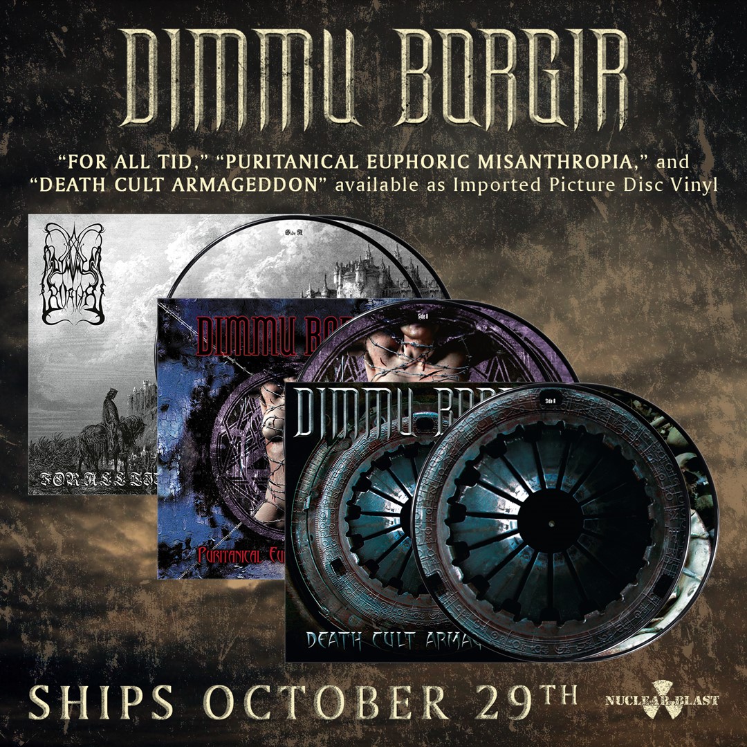 Limited Picture Disc Vinyl available at: US: bit.ly/dimmu-nbusa EU: bit.ly/dimmu-nbeu UK: bit.ly/db-pic-lp-azuk Ships Worldwide #DimmuBorgir #BlackMetal
