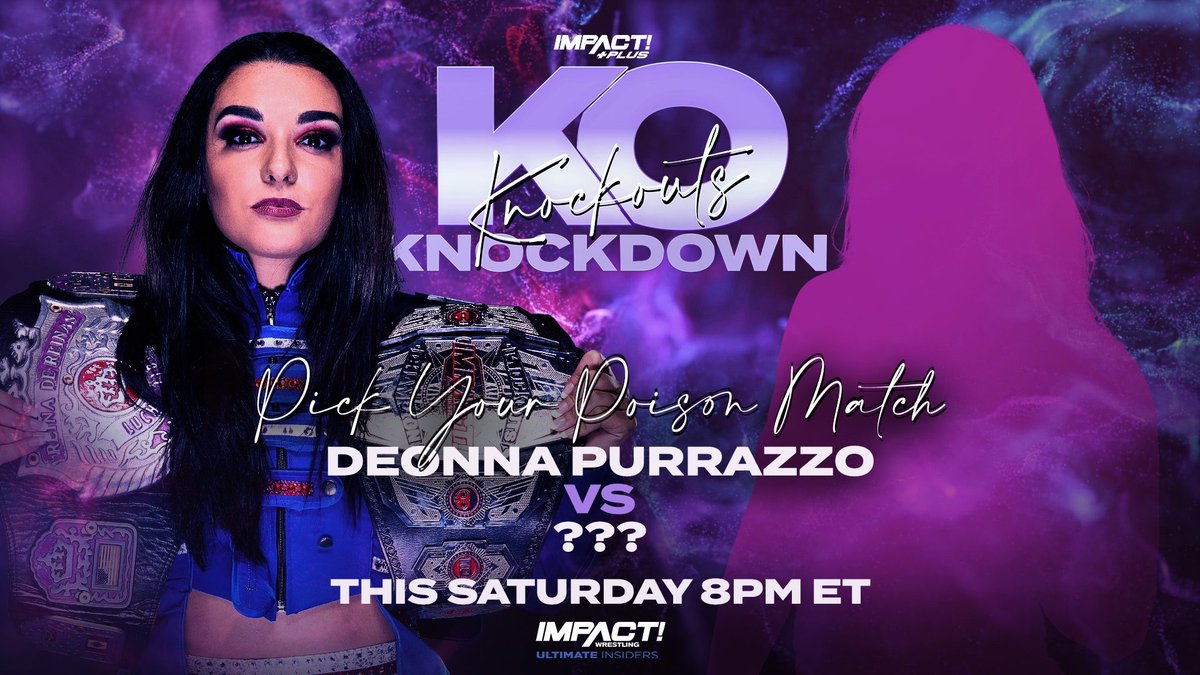 DeonnaPurrazzo's tweet photo. #KnockoutsKnockout 2014 - my 8th match EVER. This terribly shy, 19 yr old had no idea who she’d become. 

⏩

Tonight @IMPACTWRESTLING #KnockoutsKnockdown 2021. This girl knows what she brings to the table and isn’t afraid to remind you. 

Tonight is special. ❤️ 

#Virtuosa 👁 https://t.co/cwaIxEj3IY
