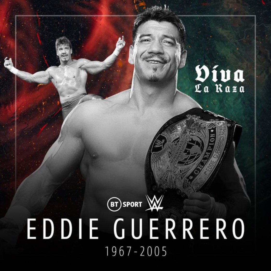 Happy birthday Eddie, WWE fans  worldwide miss you. 

The late, Eddie Guerrero would\ve turned 54 today 