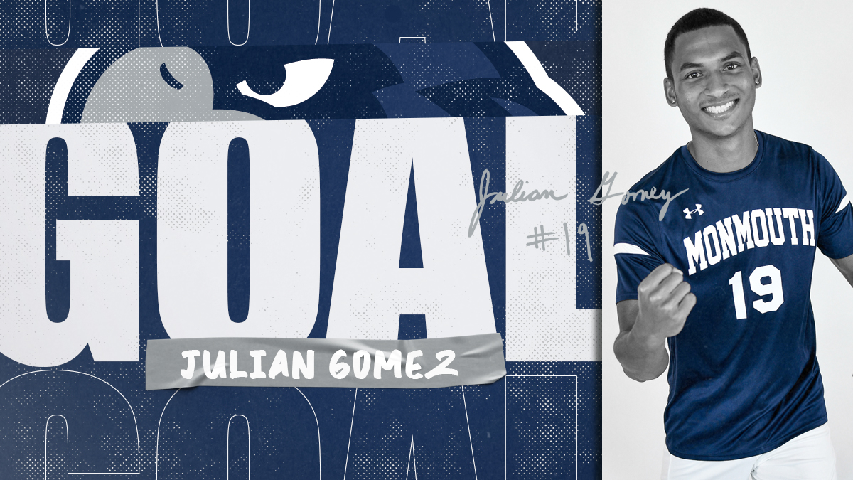 MonmouthSoccer's tweet image. 42' | Gomez off the feed from Lyshoj and the Hawks grab the lead! #FlyHawks

Monmouth 1, Iona 0